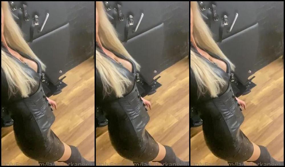 Ladydarkangeluk Onlyfans Leather Latex And Lycra All Together