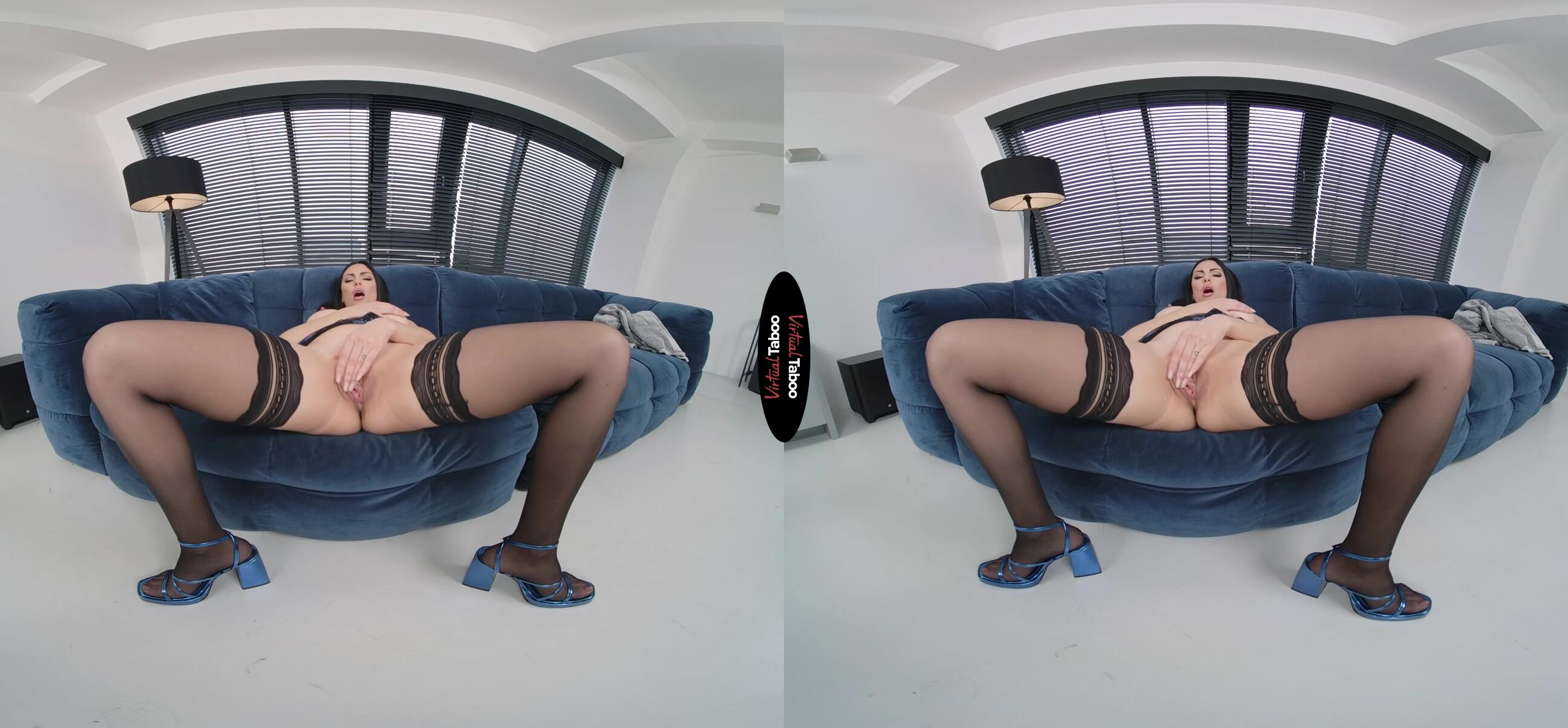 Fake Tits, VR, Virtual Reality, No Male, Masturbation, 180, Voyeur, Shaved Pussy, Solo, Big Tits, Brunette Sapphire Astrea - The Priceless Gem SiteRip