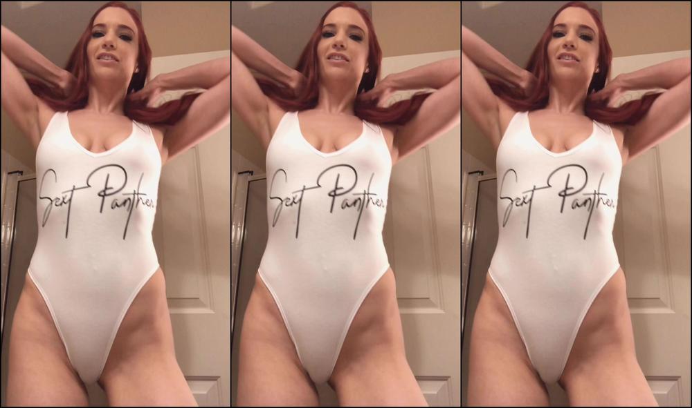 Jaydencole Showing Off My White Bodysuit That Fits Like A Fucking
