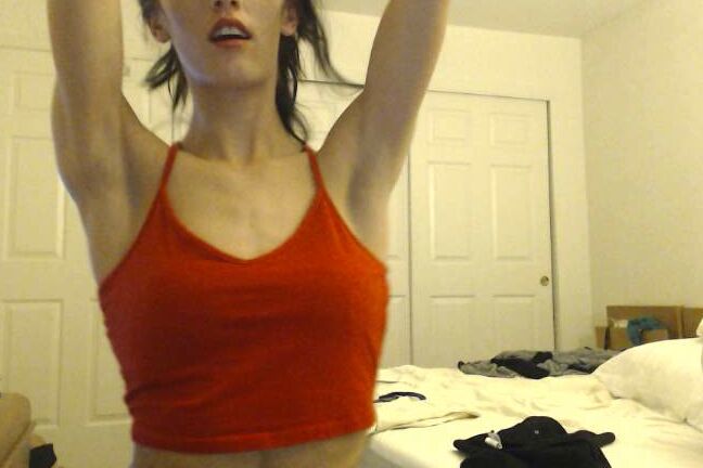 Kayatanzer Armpit Fetish Striptease