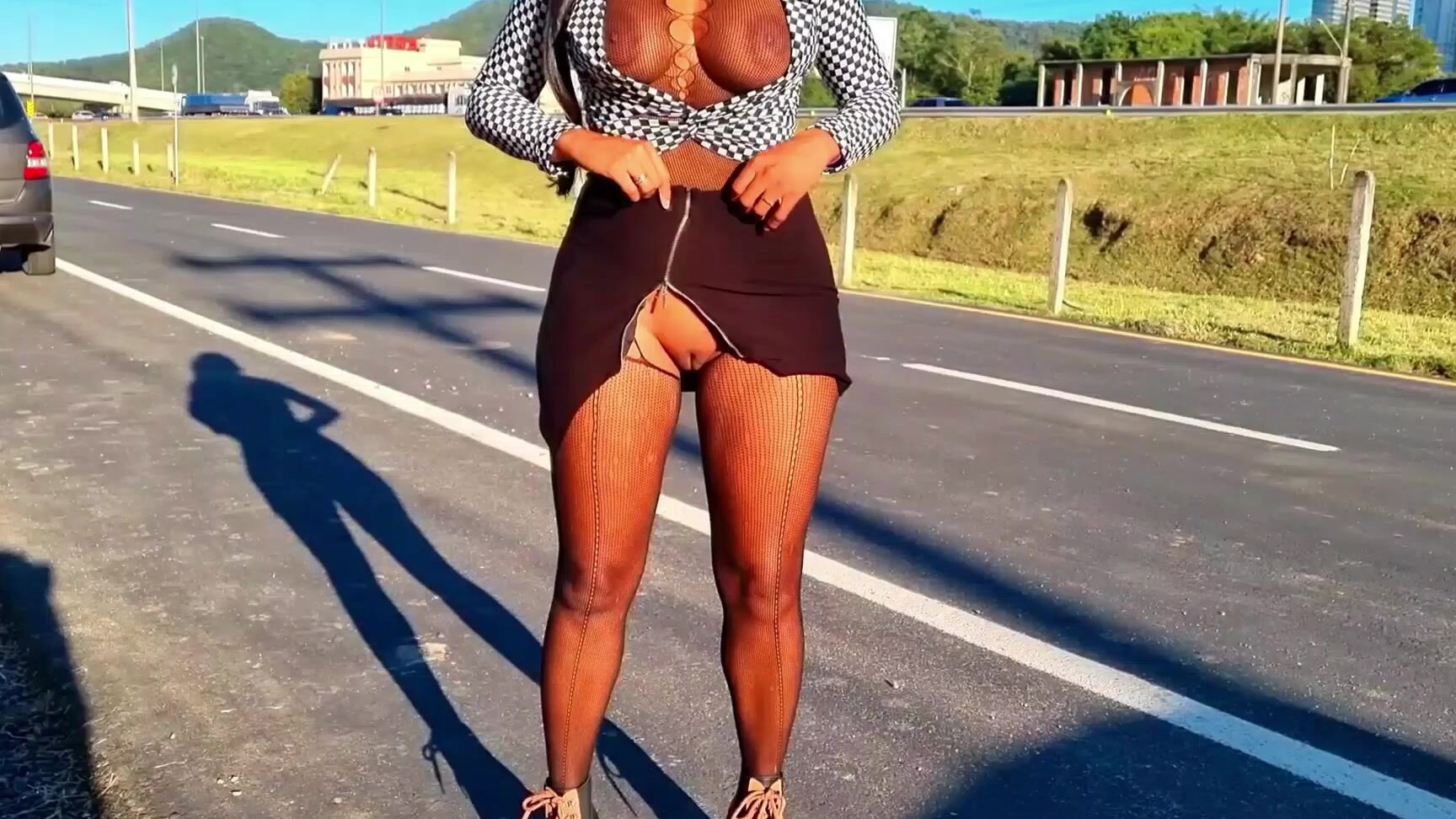 "K3X PRODUCTIONS" miniskirts, publicflashing, publicoutdoor, upskirt MINI-SKIRTS-OOPS-NO-UNDERWEAR Manyvids