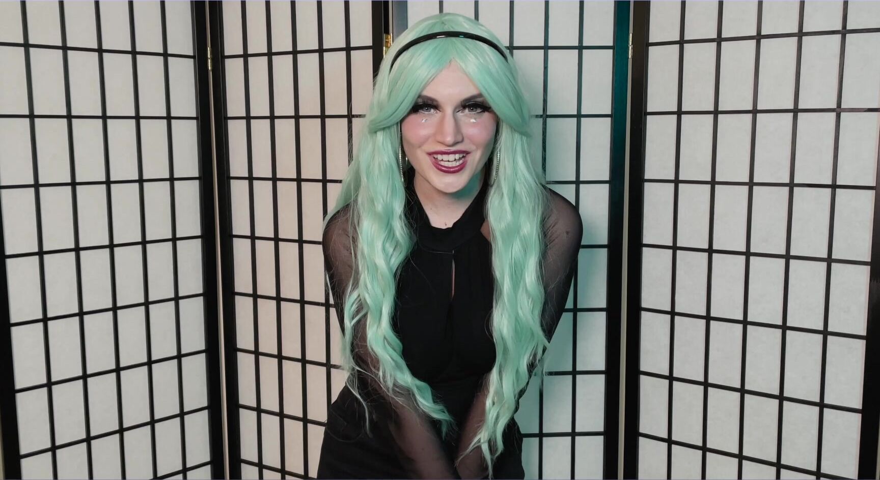 "Starry Yume" jerk off instruction, joi, love addiction, role play, sfw, tit worship Virtual Goth Girlfriend JOI manyvids