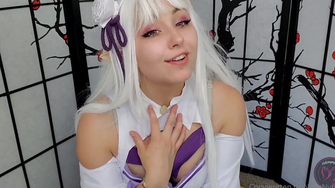 Nekonymphe Onlyfans 9 Minutes Of Emilia From Re Zero Gets You To Cheat Sock Strip Homewreck Joi Cum On Toes Foot Wor T