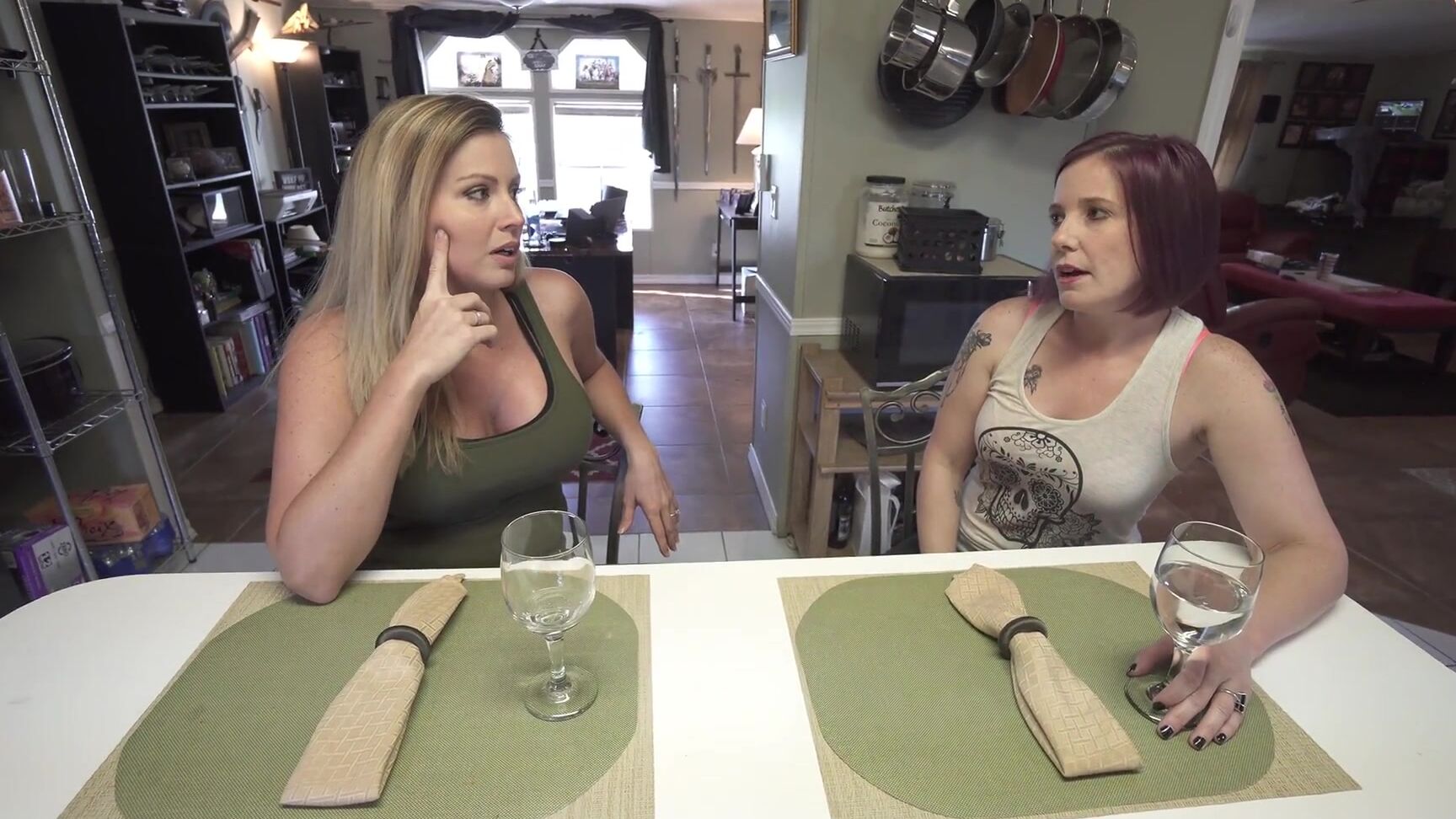 Shiny Cock Films - Hot Milf Pizza Challenge - Part 1 - ManyVids