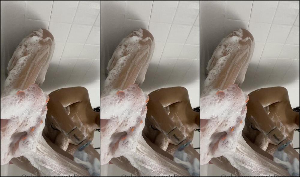 Chenalfeet Get In The Shower With Me And Watch Me Wash Off My Feet Soaking Wet Booty And