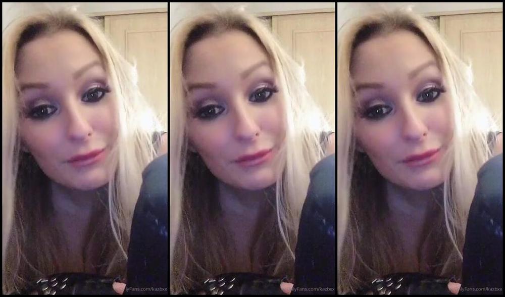 Kaz B Nicknamed Kazbxx Femdom 03 20 2020 Onlyfans Video Checking In