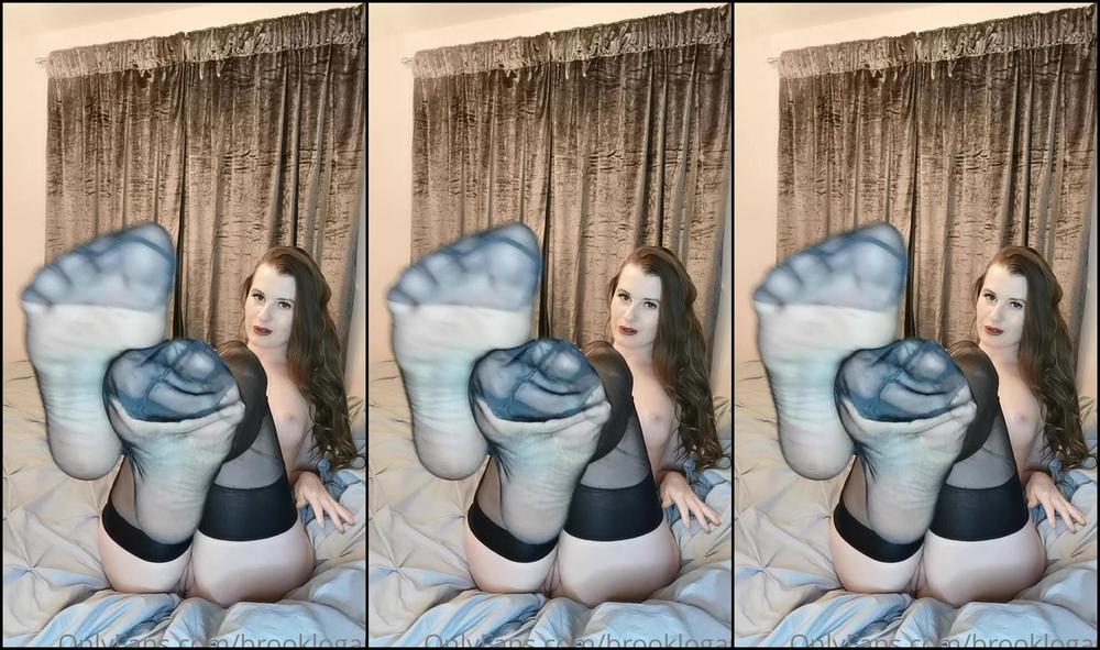 Brooklogan Lunch Time Play Anyone Naughty Nylons Joi