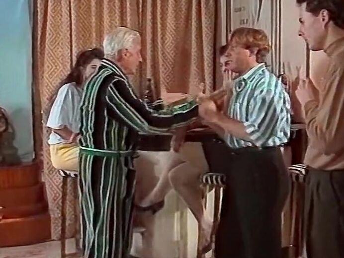 "Alexandra Box, Blondye, Isabelle Neyle, Katja Semper, Christophe Clark, Eric Weiss, Robert Leray, Costa" DP, Feature, Facial, Anal Sex Blow Up - Die Aufreisser Scandinavian Pictures