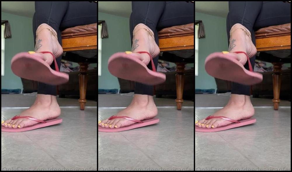 Deedeericanfeet Onlyfans Hru Guys As Requested Flop Flop Slappy