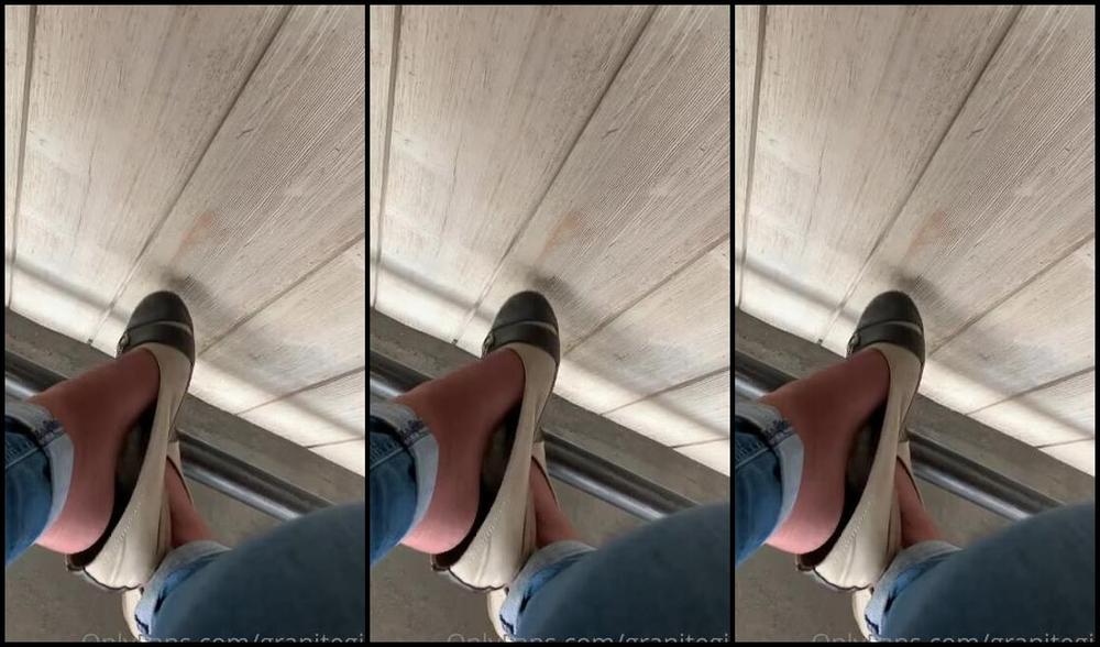 Shawna Nicknamed Granitegirl Onlyfans Shoe Play At The Brewery