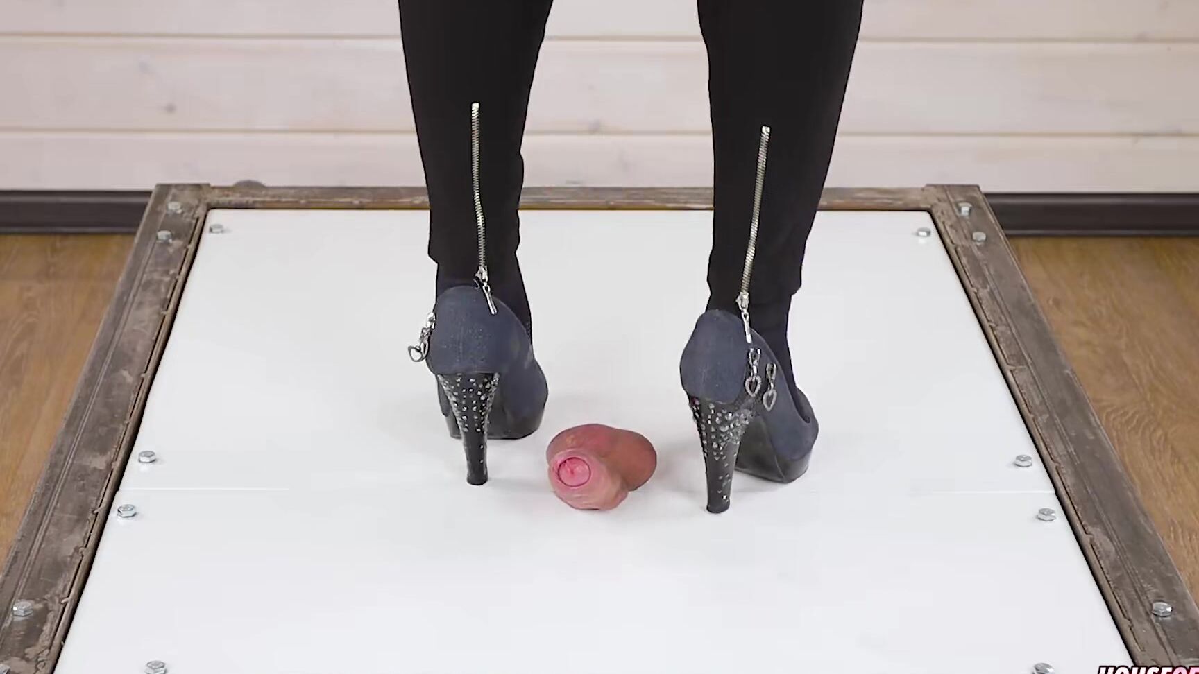 House of Era POV Cock stomp and cruel cockcrush in pumps with shoejob and cumshot _ Era Pornhub