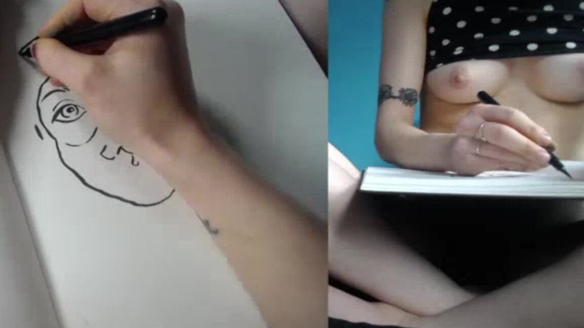 Erincarroll Bring Your Own Music Drawing Time Lapse