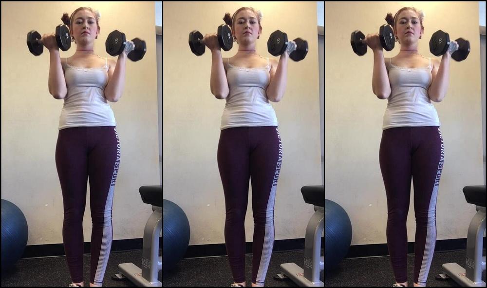 Callieblackx Work Out Those Arms