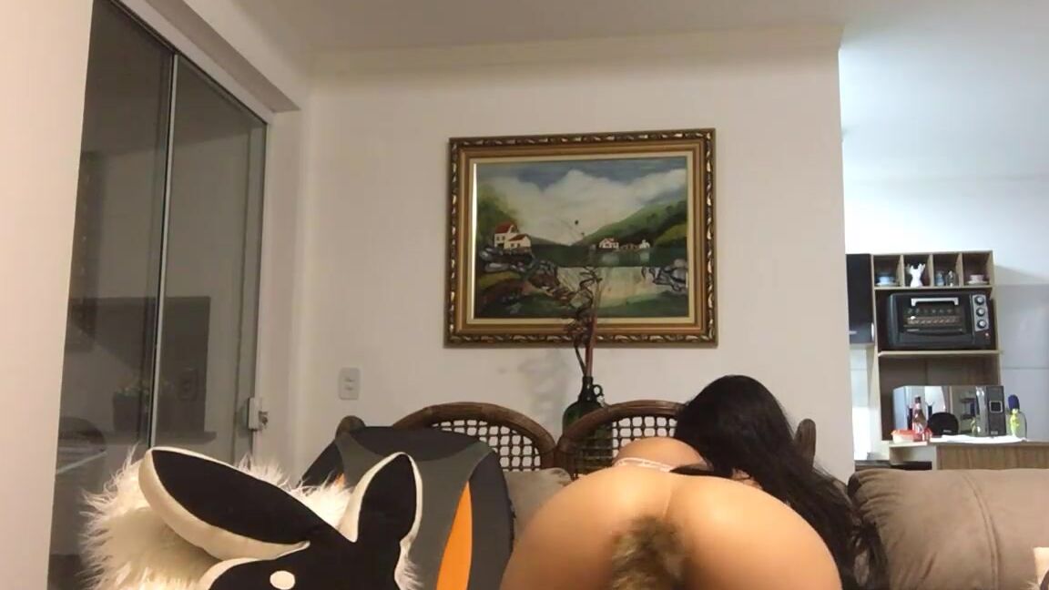 Pinupbaby Mutant Brunete With A Fox Tail