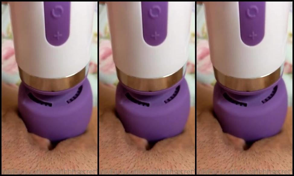 Kayleighdavis 2118787406 05 25 2021 An Extreme Close Up Of Me Using My Wand This Afternoon