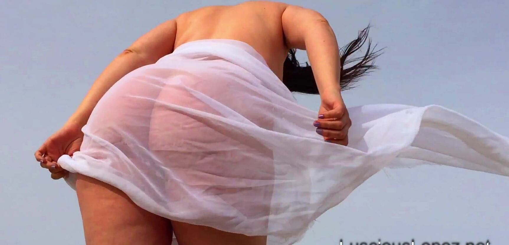 Luscious Lopez Curvy Booty In White