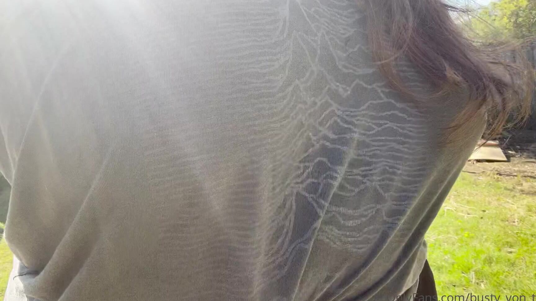 Busty Von Tease 2245566390 10 13 2021 I Love The Way My Boobs Move Under My Shirt With No Bra And So Do