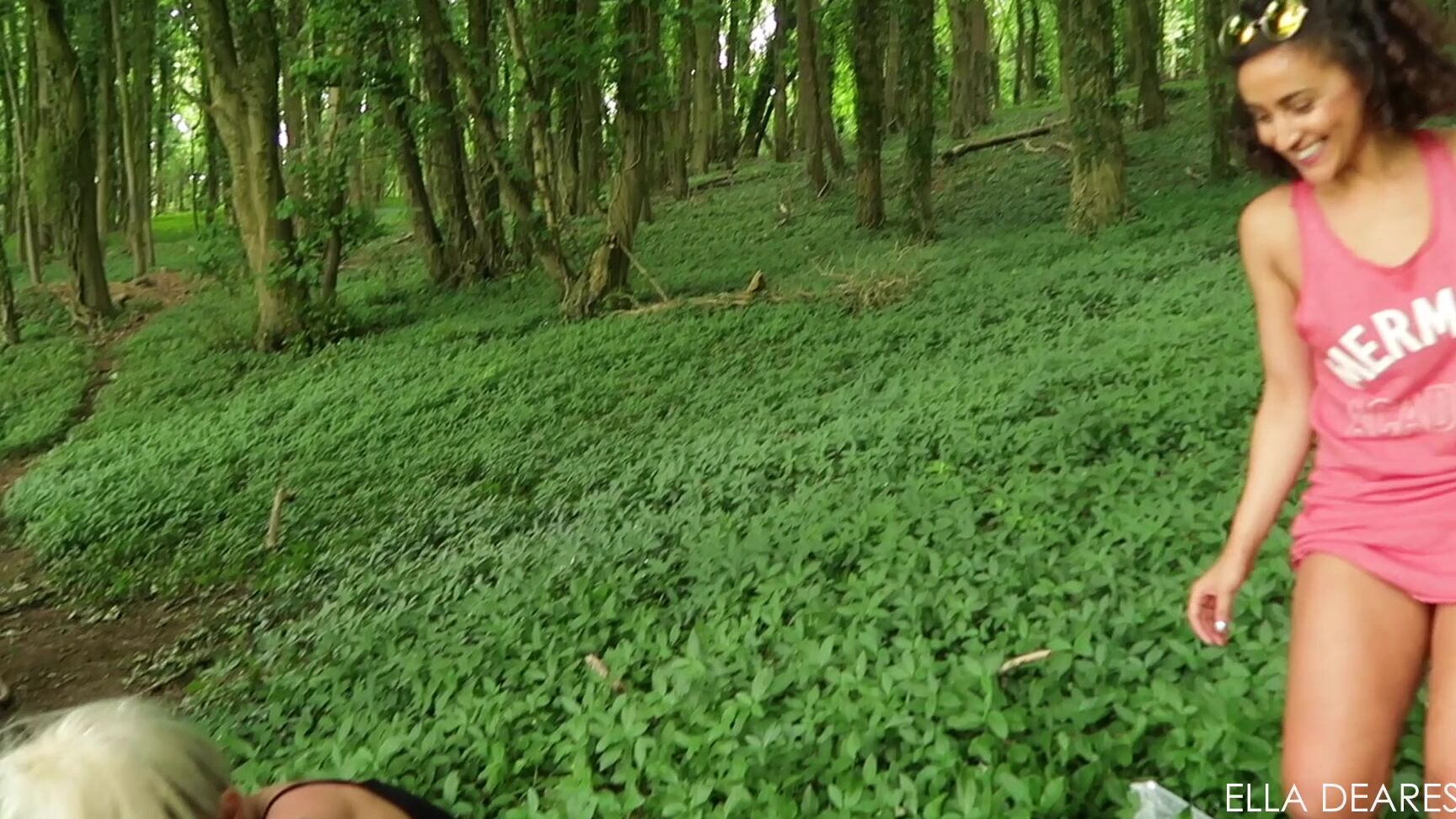Elladearest Angel Fucks Me In The Woods