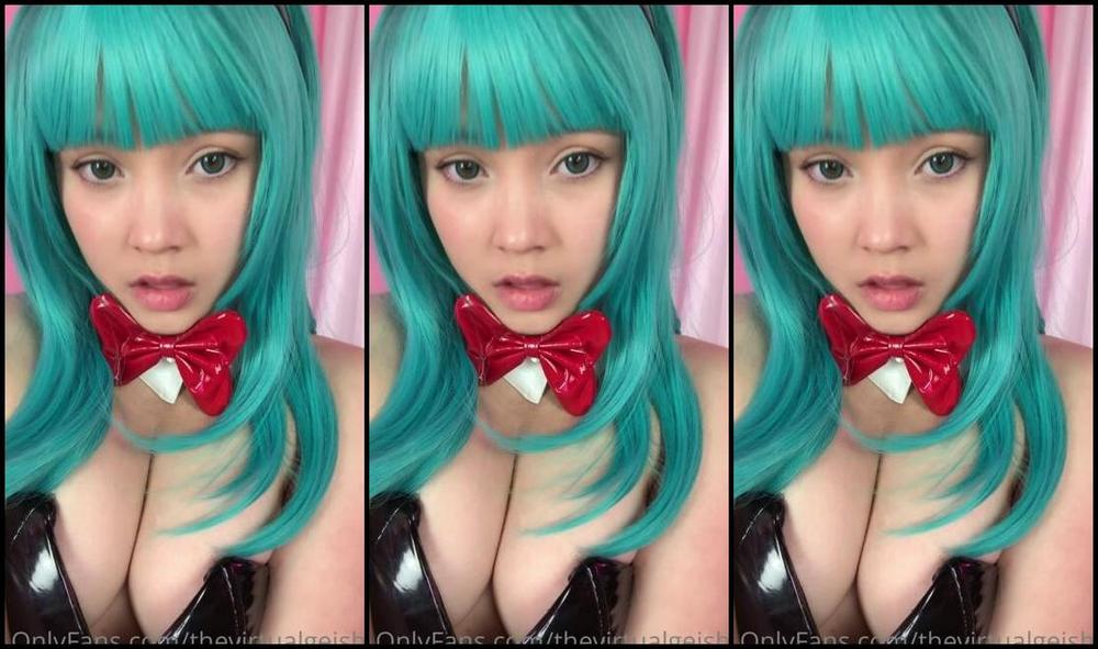 Asian,Cosplay,Creampie,Blowjob virtualgeisha bulma ManyVids