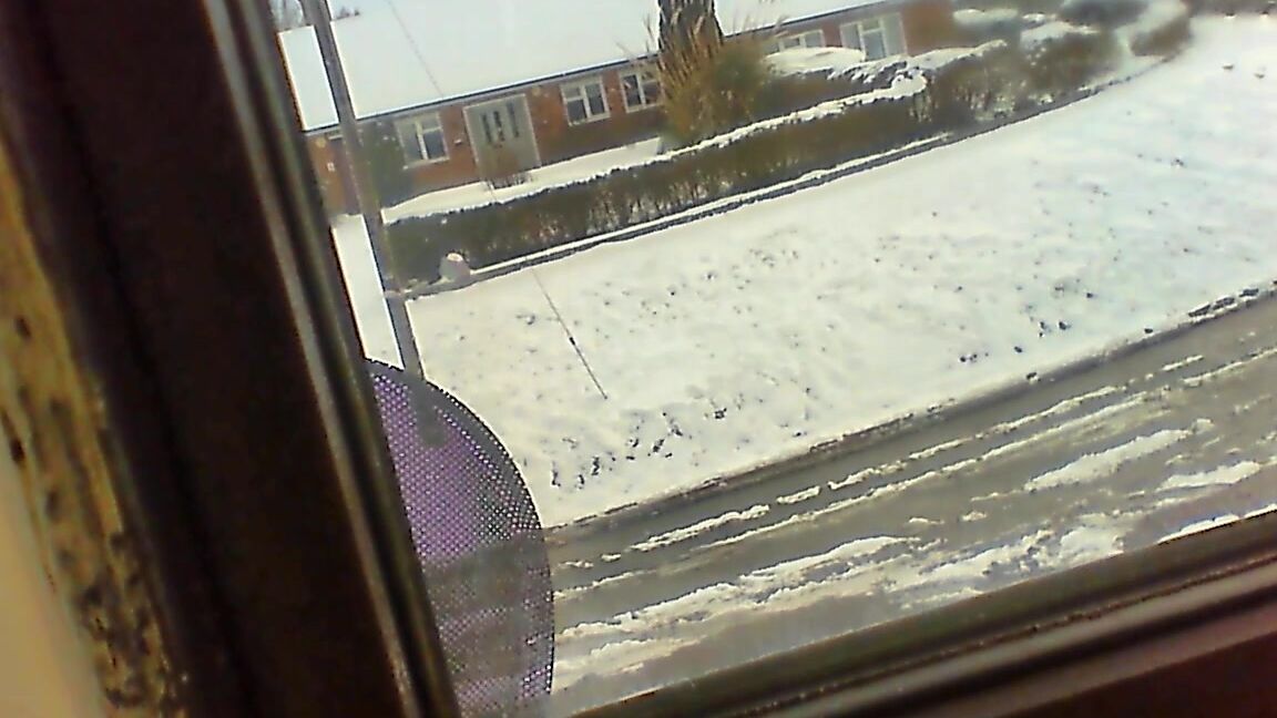 Curvycandice Smokin By The Window Tits Out