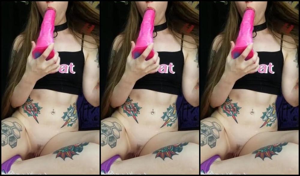 Lilijunex Onlyfans Throat Training With My New M Chance Daddys Throat Princess Is Back For More Training This Timp