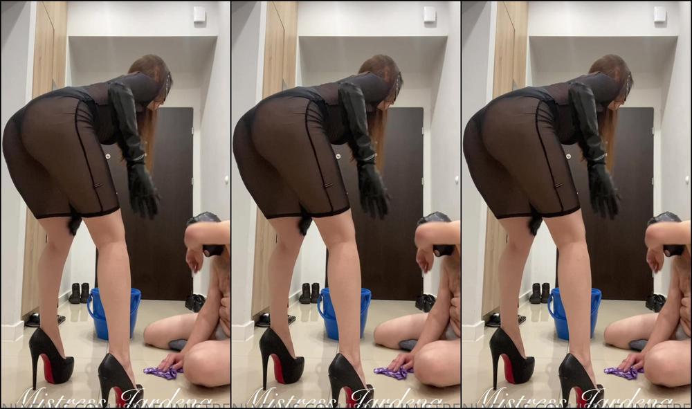 Israelimistress Cleaning Bitch Punishment My Measly Slave Cleaned The Apartment