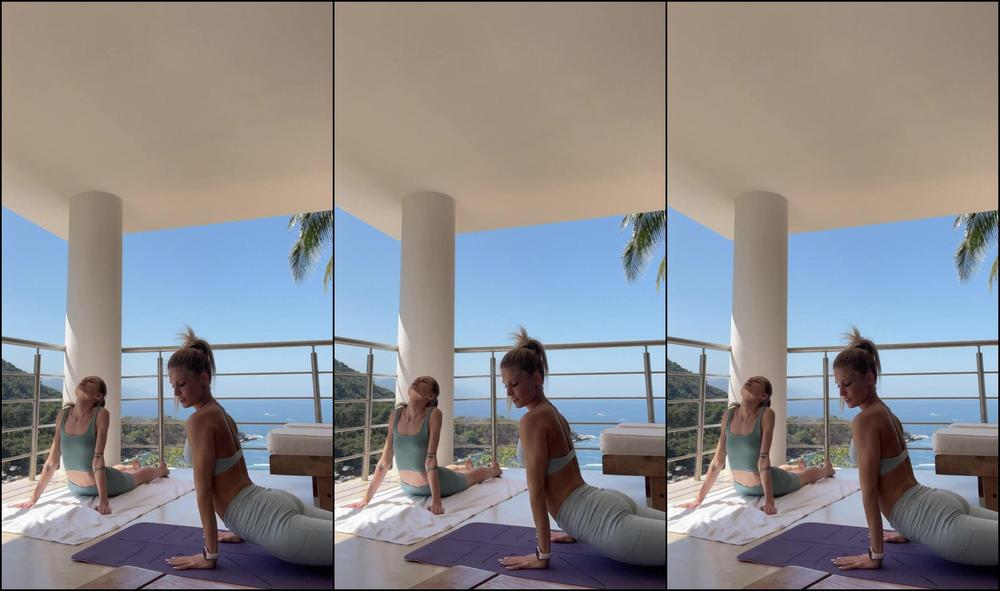 Real Tiffany Did You Remember I Told You We Did Yoga Few Days Ago Finally I Have Good Internet