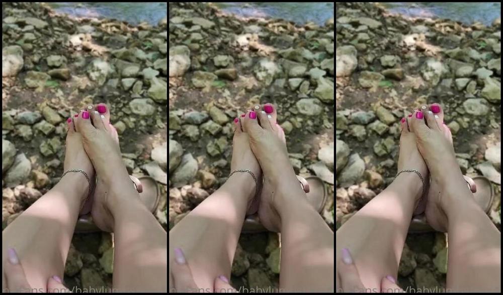 Babylumpstoes420 Onlyfans Just A Lil Video From Yesterday At The Creek
