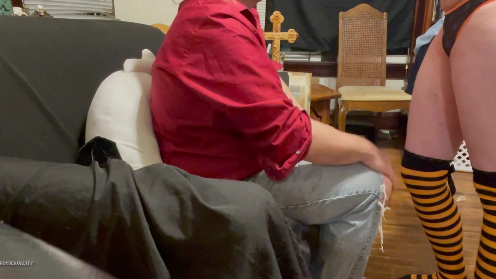 "Rardysexuality" otk spanking, paddling, spanking, spanking m/f, teens (18+) A Halloween Slave Spanking 2 manyvids