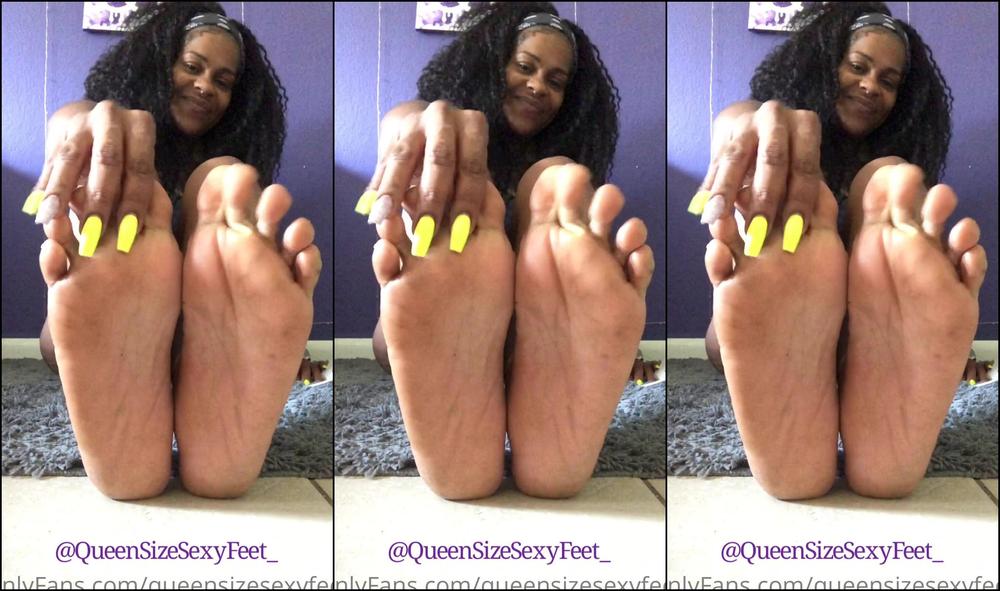 Queensizesexyfeet Softly Caressed