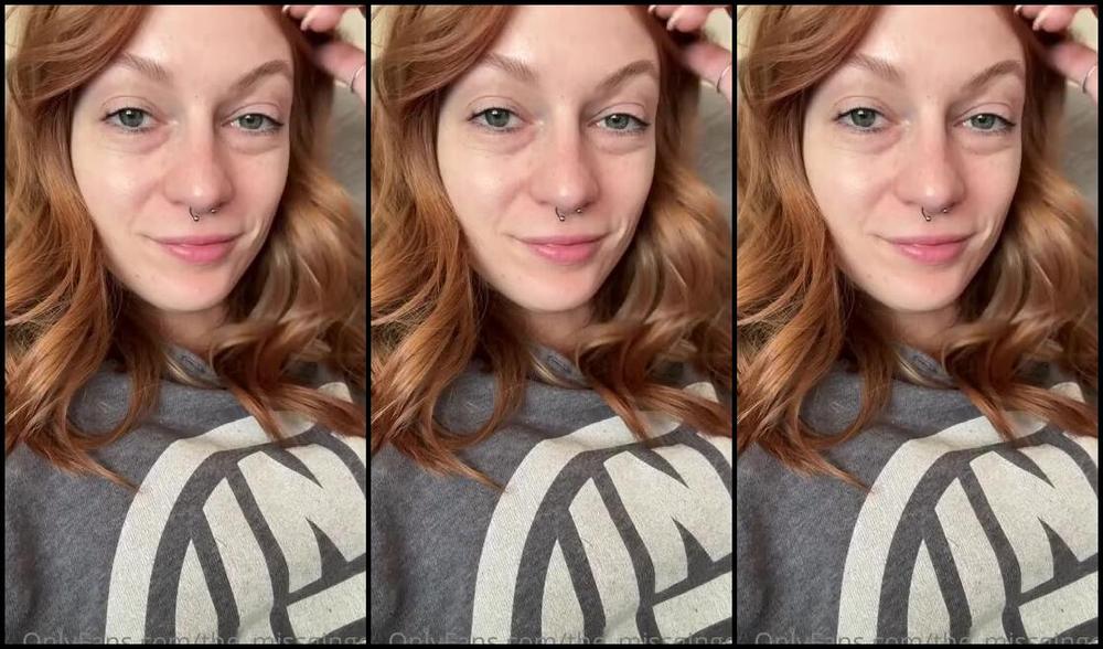 Themissginger Nicknamed The Missginger Onlyfans Video 399 Hj