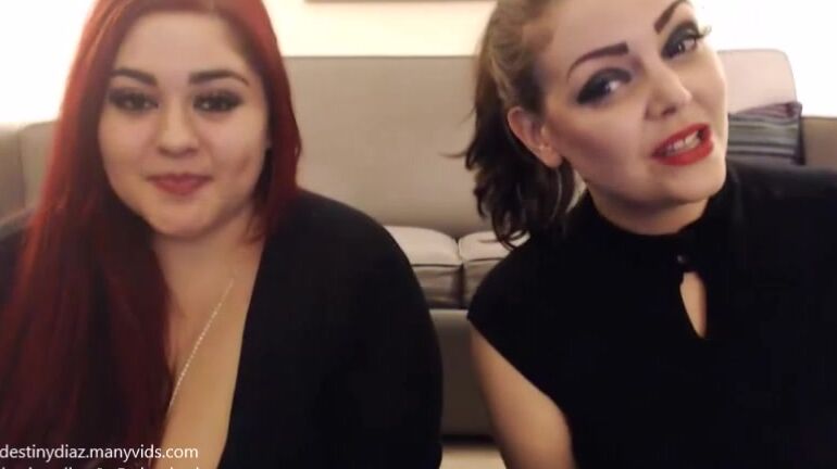 Destinydiaz Doubledomme Threesome Gone Wrong