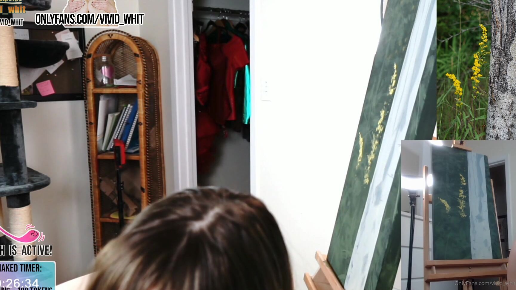 Vivid Whit December Cammathon Day Paint Night With Lush Livestream Recording