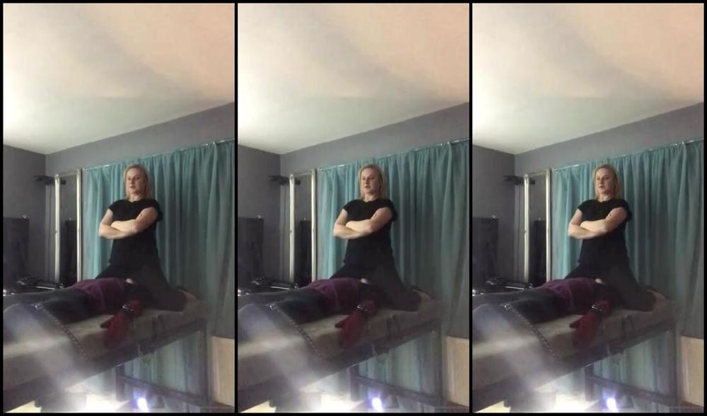 Mistress Athena Nicknamed Mistressathena Onlyfans My Xd Slave Gina Eleise Comes In Handy When Mistress Needs Somewhere To Sit My Tired