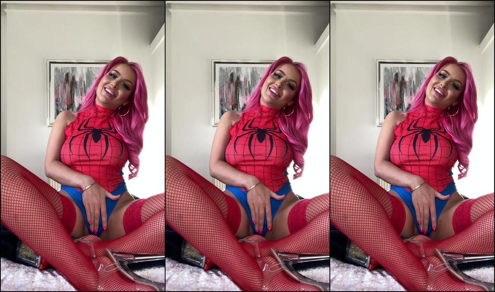 CutieDaisyMay093 Cosplaying JOI for Spiderman manyvids