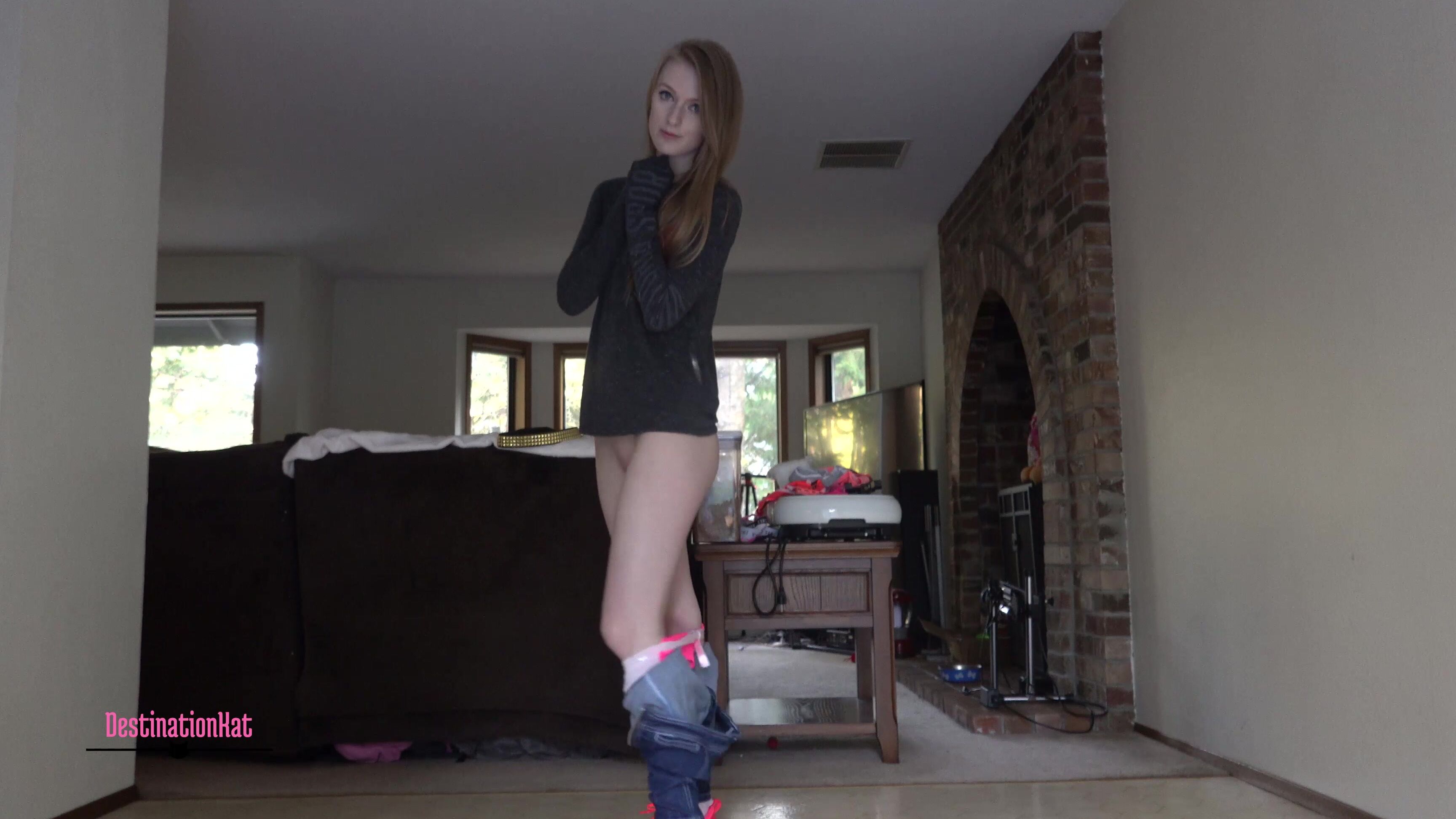 Kat, 4K Ultra HD, Destinationkat DK Walking Bottomless Clips4Sale