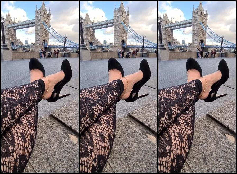 Feetbysherri Onlyfans Teasing With My Green Toes In London