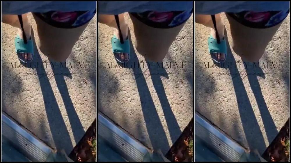 Almighty Maeve Nicknamed Almightymaeve 12 01 2023 Onlyfans Video These Feet Were Made For Walking All Over You Lb