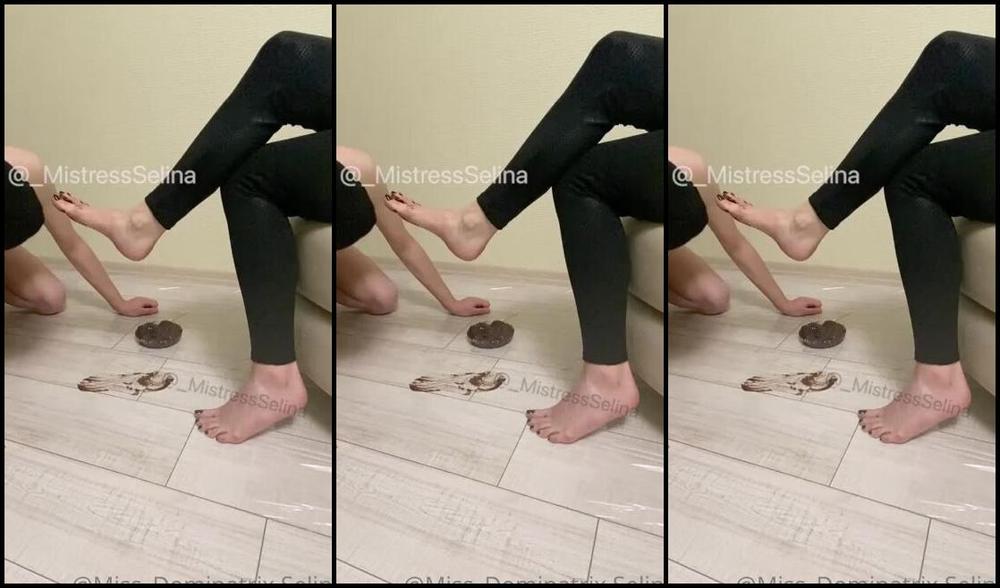 Dominatrix Selina Onlyfans Feed Off The Feet Partner Mt0634P
