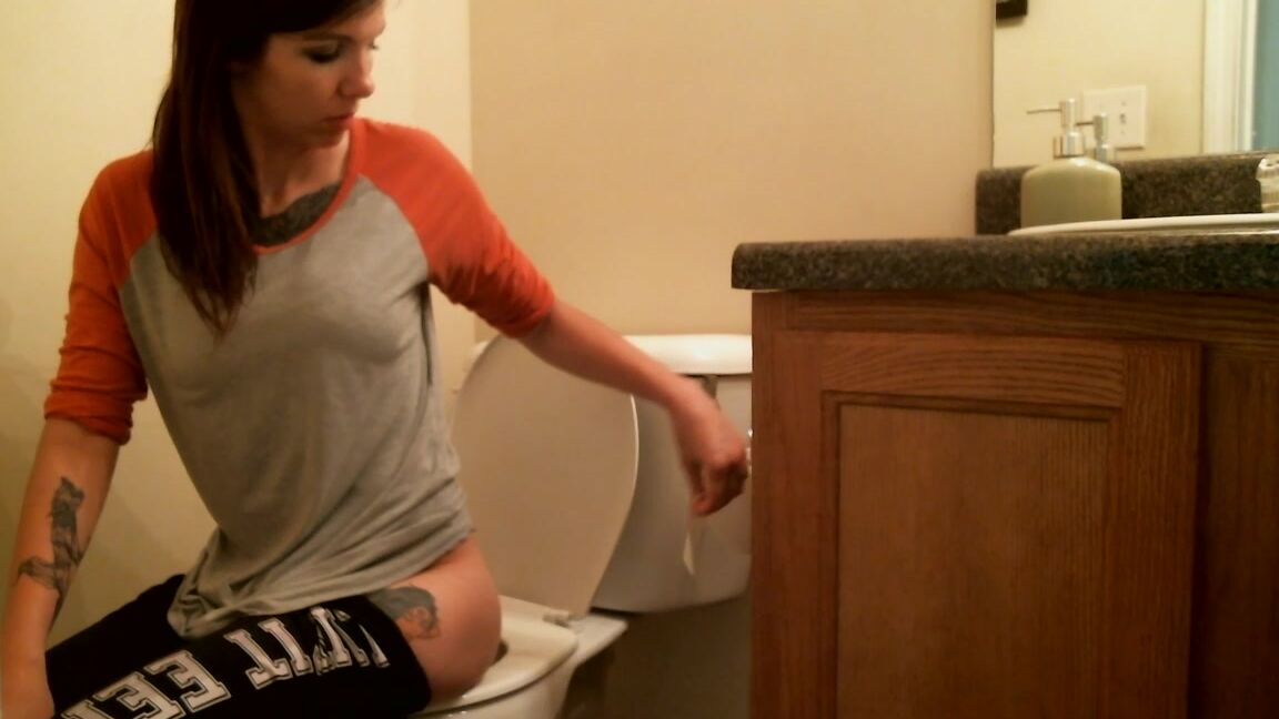 Stella Von Savage Voyer Peeing Bathroom Compilation