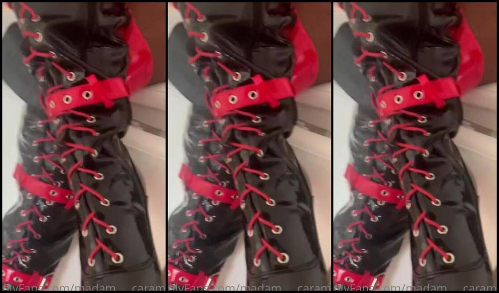 Madam Caramel Onlyfans Teasing You With My New Boots