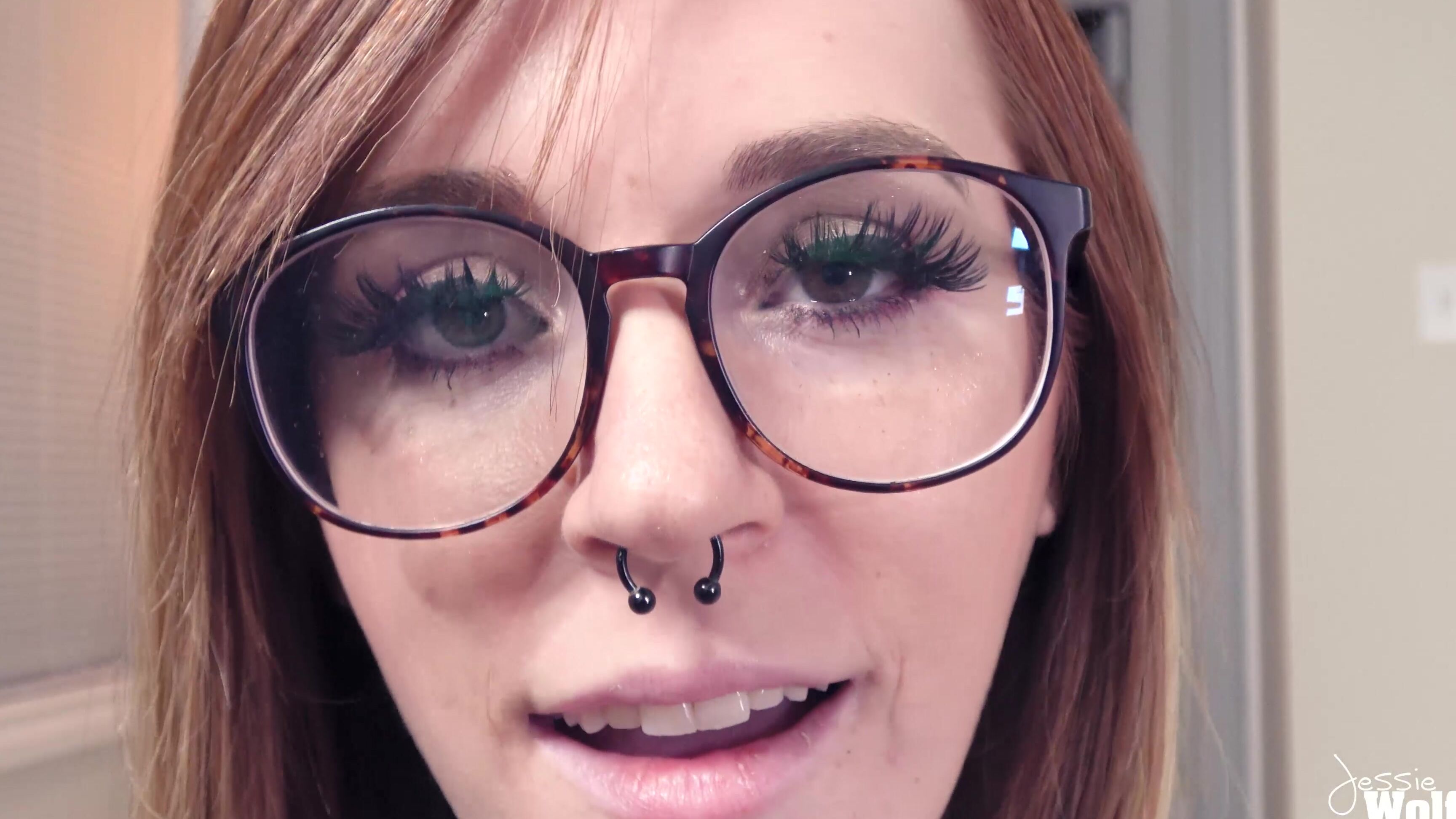 JOI, Eye Glasses, Redhead, Cum Countdown jessie wolfe intimate face centered joi ManyVids