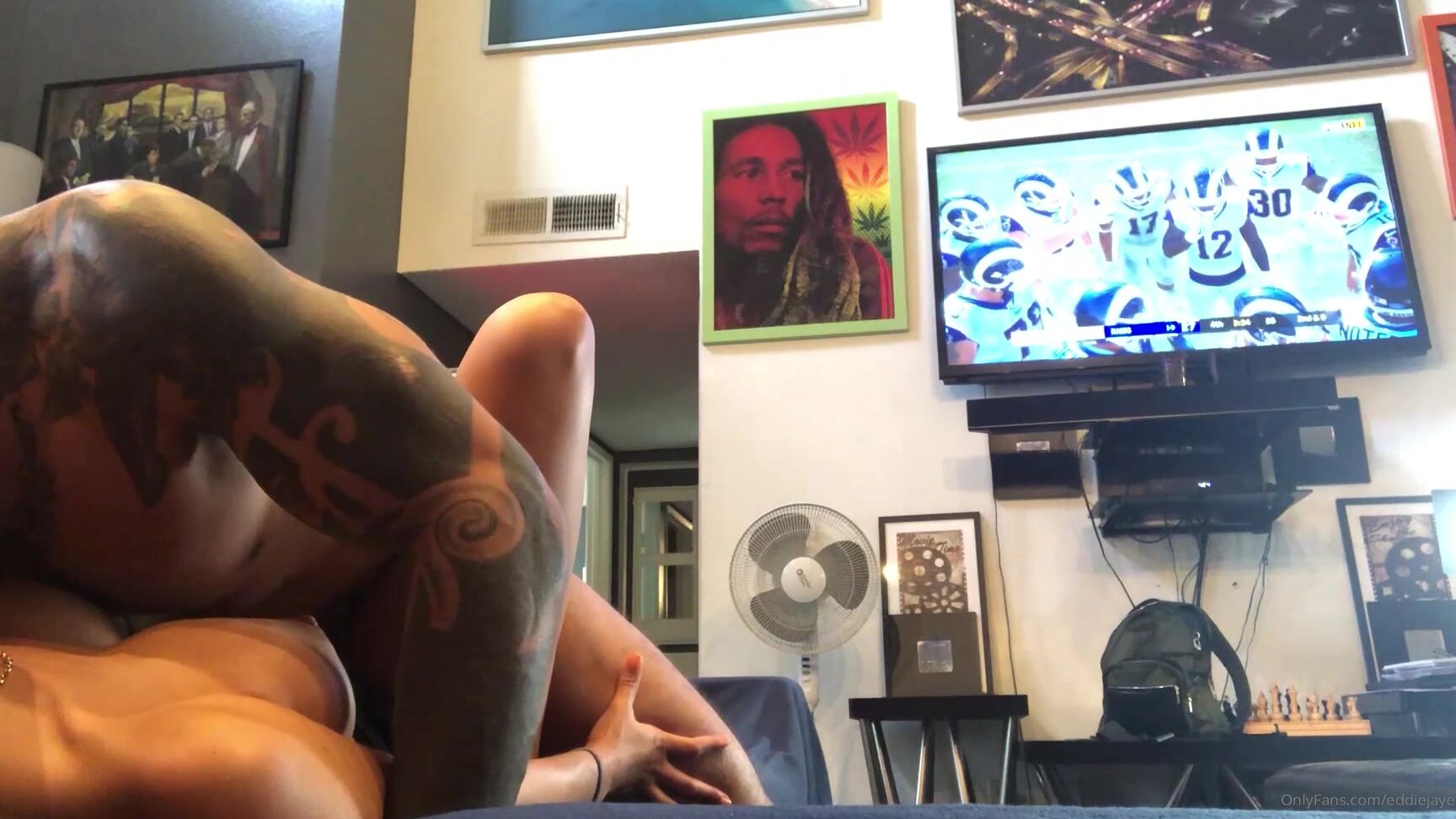 Eddiejaye Sex With Havana Bleu During Sunday Night Football Pt