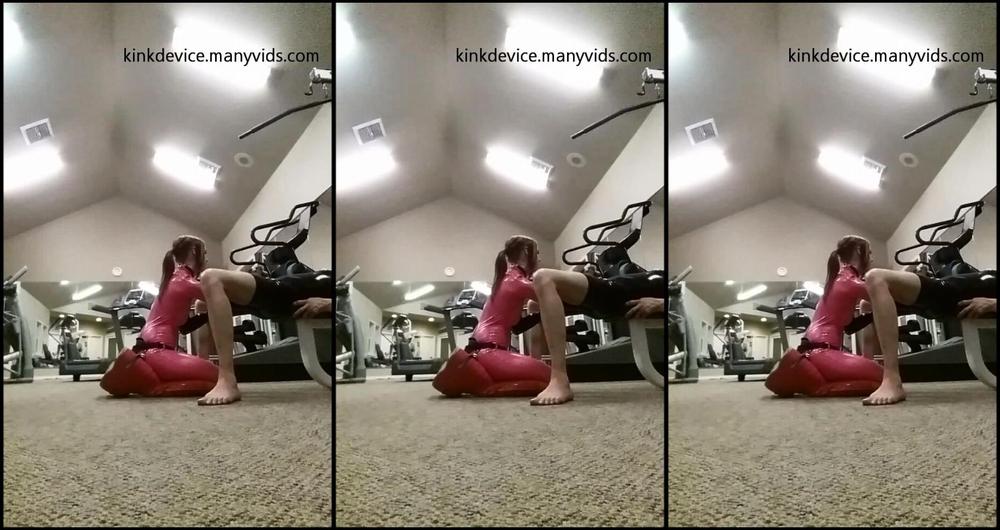 Strap-On, Femdom, Female Domination, Pegging, Gothic kinkdevice karins public gym peg ManyVids