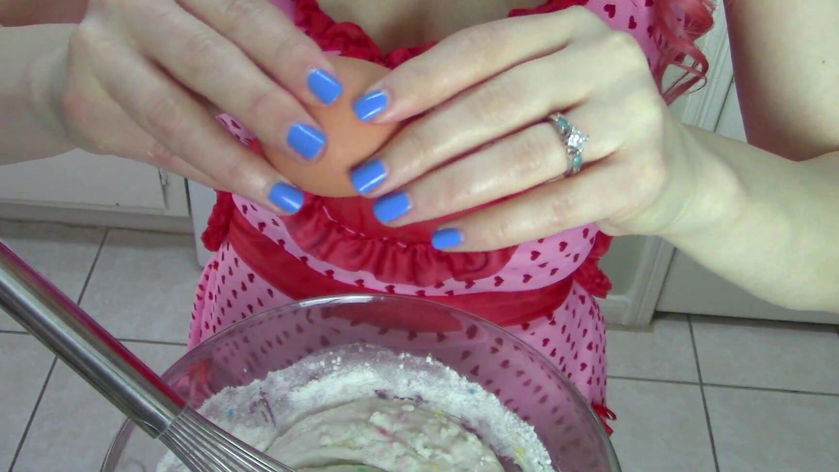 Nadia Layne Yoga Baking Cupcakes Sfw