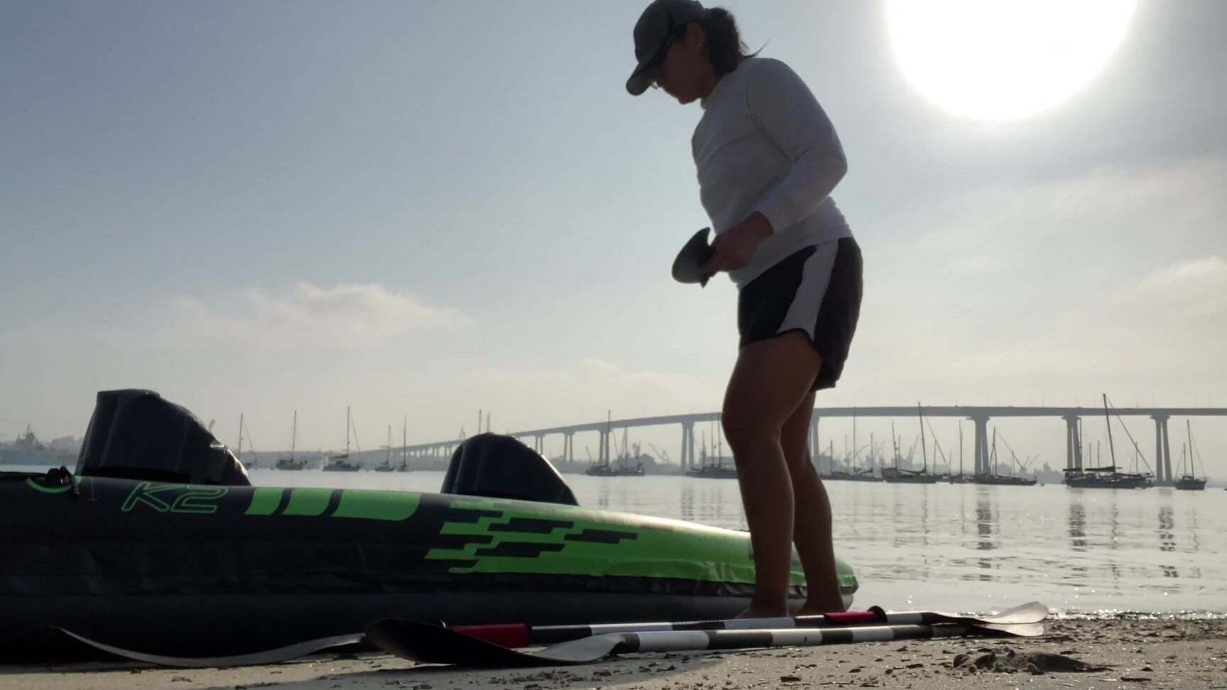 Clca69 835504689 09 10 2020 Behind The Scenes Of Christy Love Going Kayaking