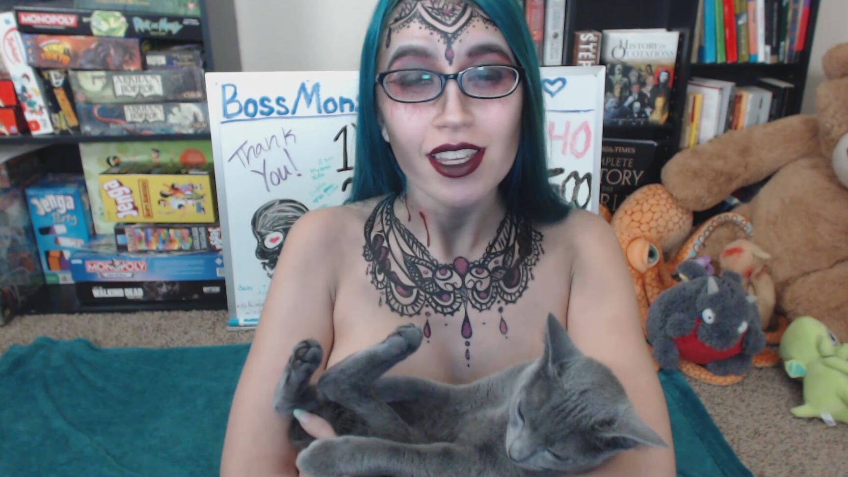 Vampire, Makeup, Solo Female, Halloween, Nudity/Naked alex coal alex coal singing cover im giving up ManyVids