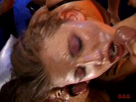 "Feli (?) and others" Hardcore, Facial, Bukkake, All Sex, Cumshot, Gang Bang GGG - Die Spermasklavin GGG