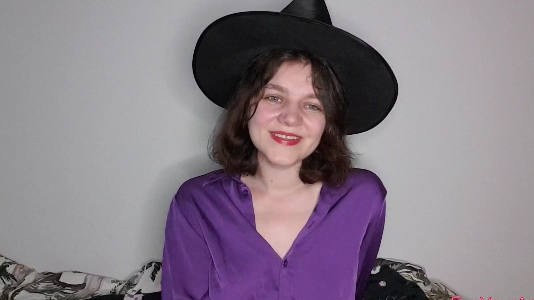 "EveYourApple" femdom, costume, sph, halloween, humiliation, sfw Witch Shrinks Your Cock Halloween 23 manyvids