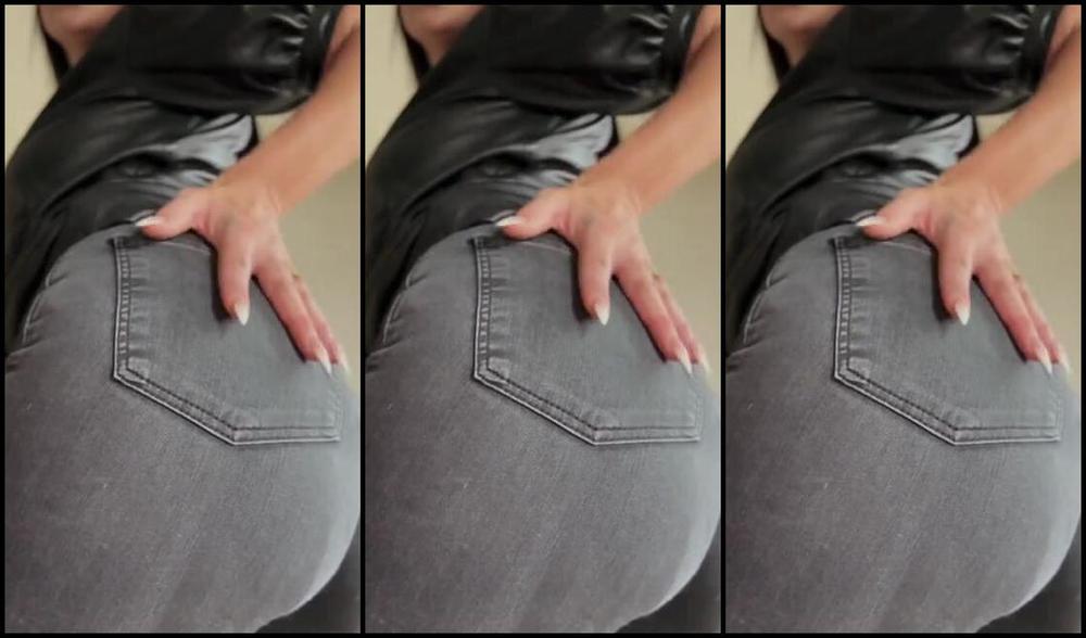 Goddessmona 91 Onlyfans Real Leather Jeans Louboutinsp